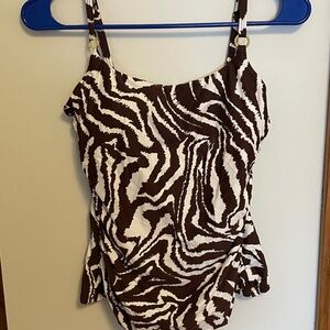 NWT La Blanca Swim Top, Size 6